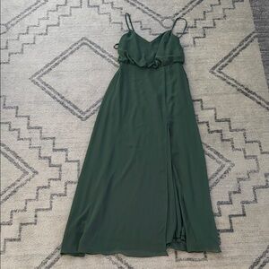 Birdy Grey Eucalyptus Green Maxi Dress chiffon